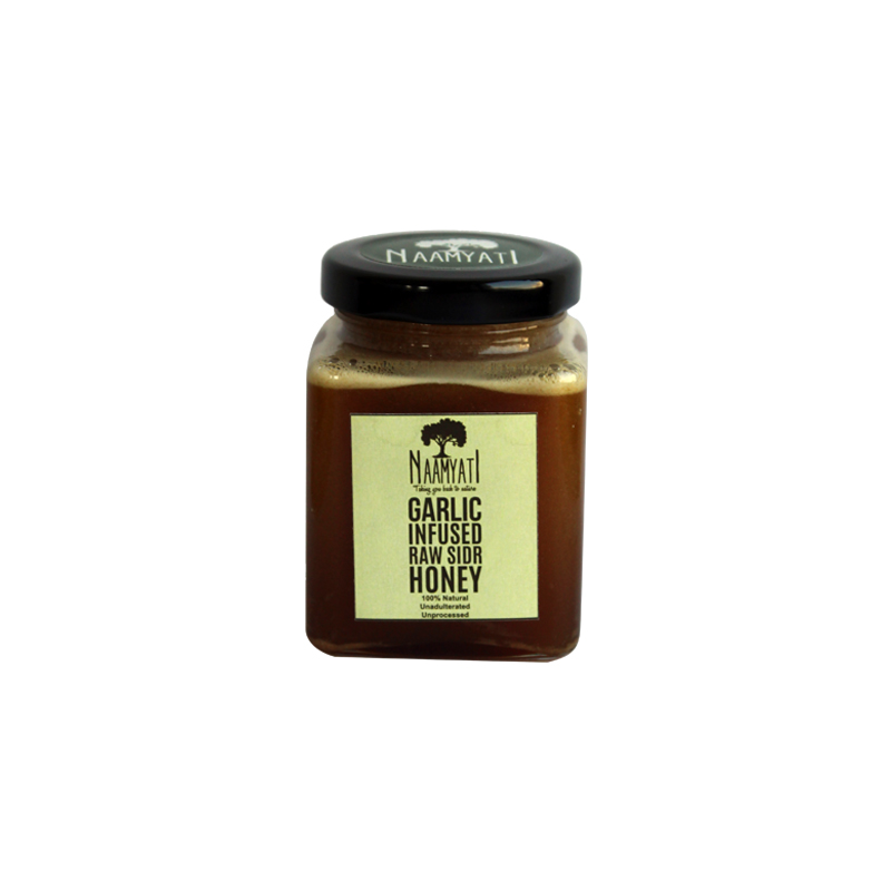 Garlic Infused Raw Sidr Honey